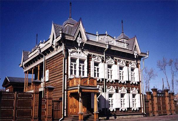 «Кружевной дом» или  «Дом Европы». Иркутск.