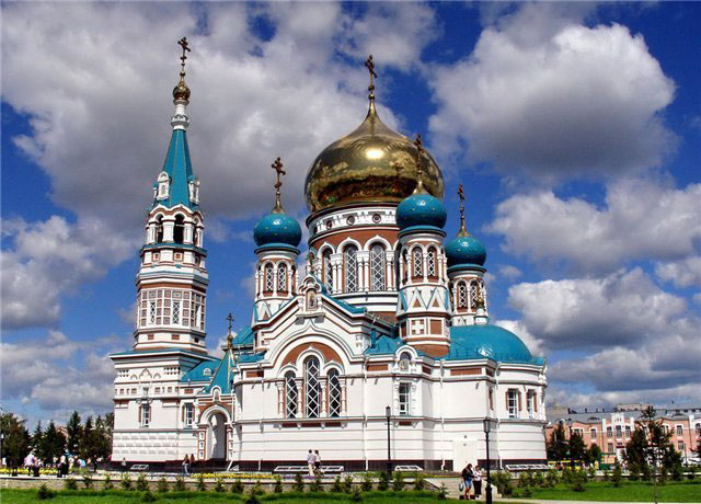 Успенский кафедральный собор в Омске