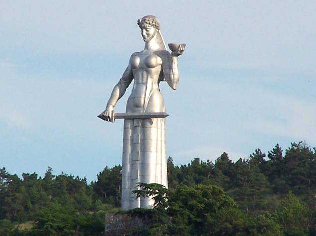 Монумент Мать Картли.  Тбилиси.