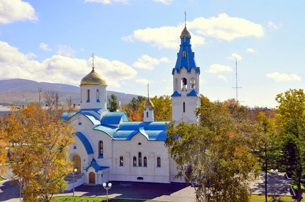 Воскресенский  кафедральный собор. Южно-Сахалинск.