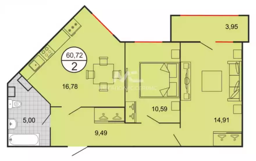 Чапаева улица, 4/1