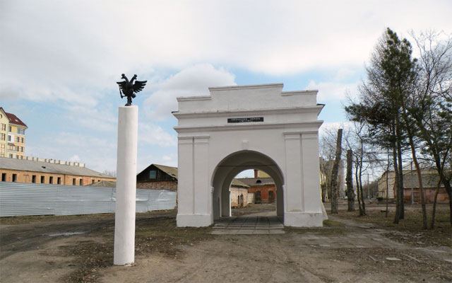 Омск. Тобольские ворота бывшей Омской крепости (1794).