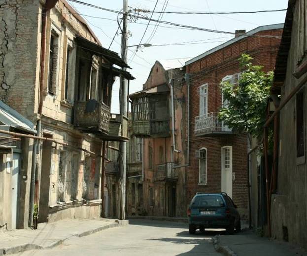 Улица Старого города. Тбилиси.