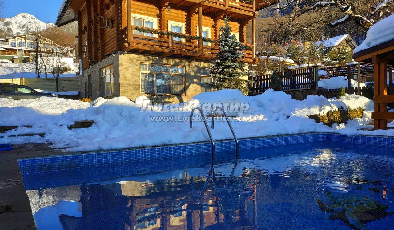 Дом с баней красная поляна